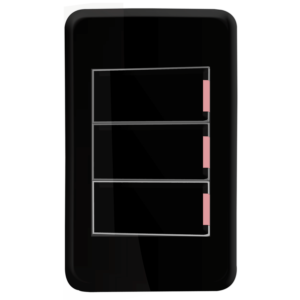 Interruptor Triple, 15A   125V,</br>KOB R7313B