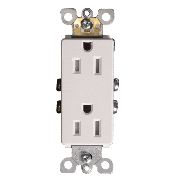 15A Tamper-Resistant Decorator Receptacle